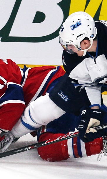 Jets edge Canadiens on road